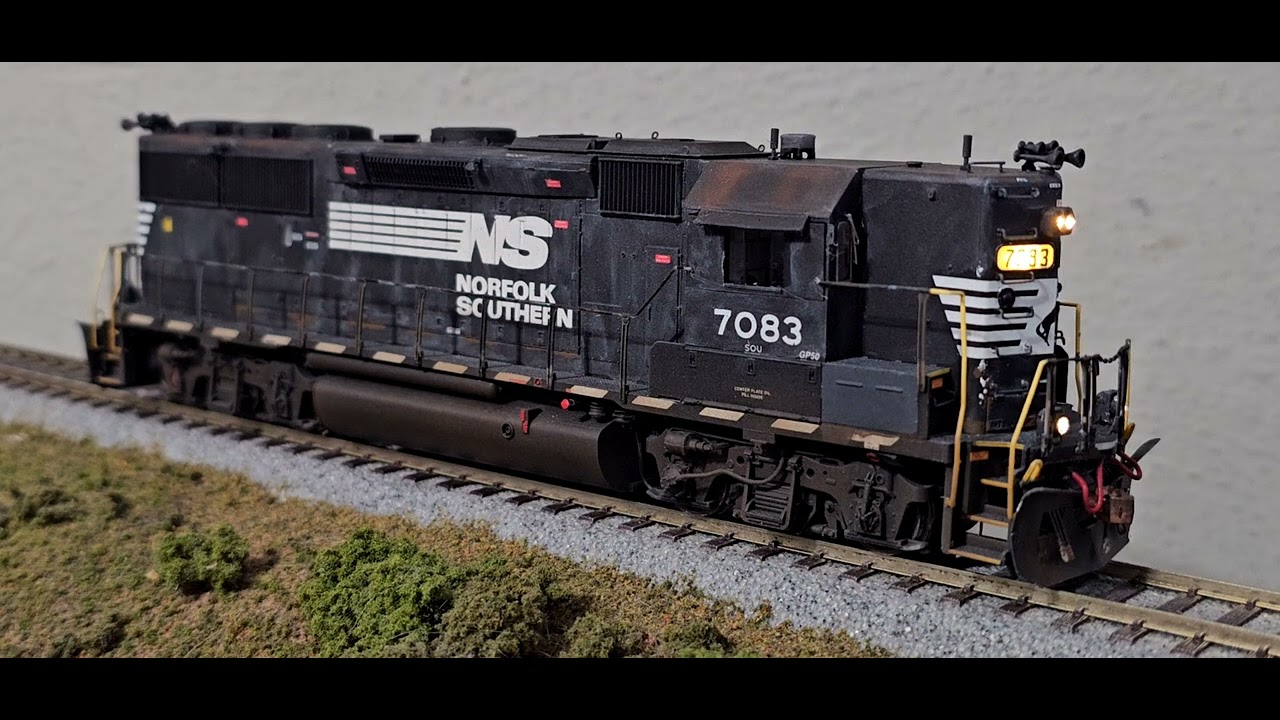 HO Scale NS GP50 N⁰ 7083 (Load test)