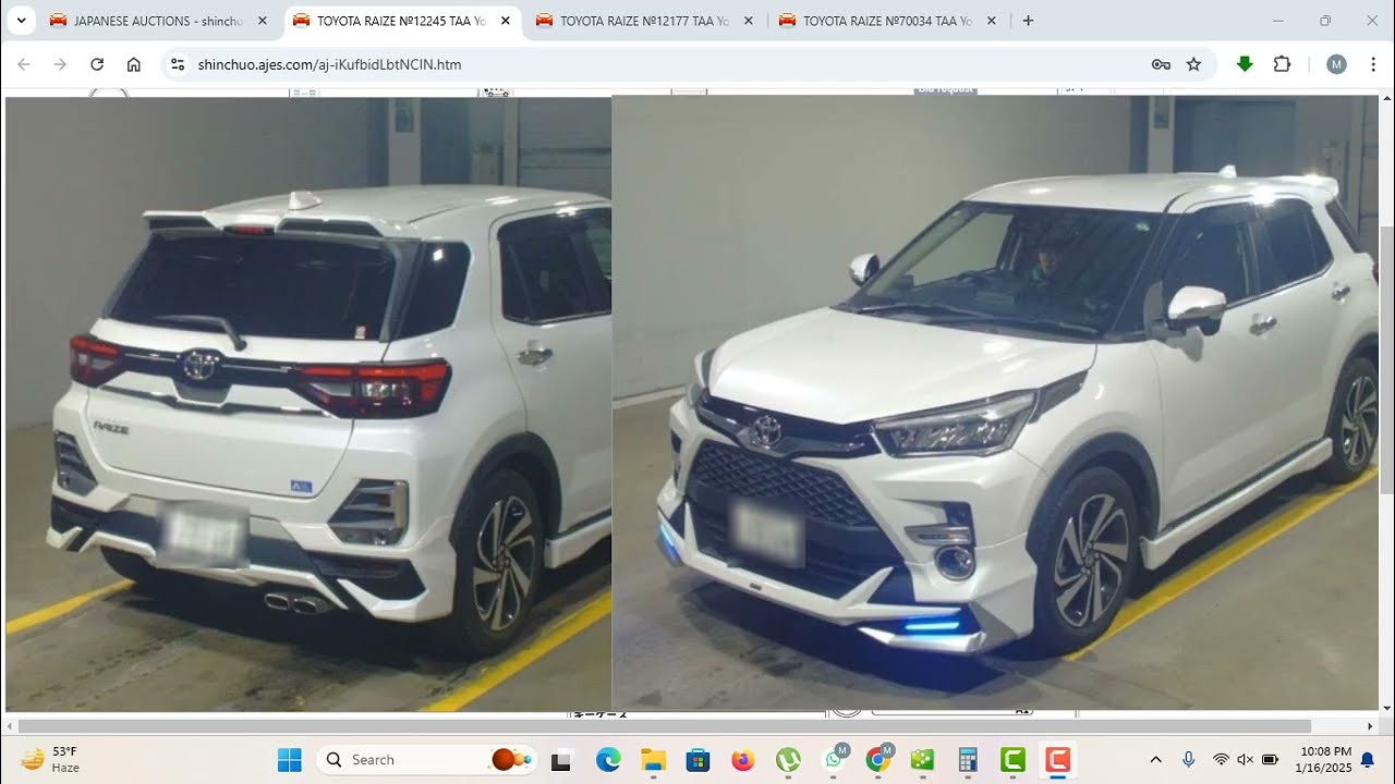 Toyota Raize in JapanCar Auction l HowToImport Car in Pakistan l Overseas PakistaniCar Gift Criteria
