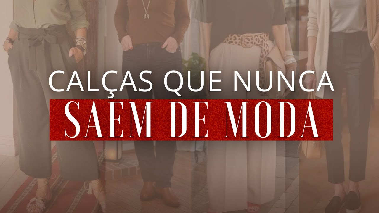 DESCUBRA AS CALÇAS QUE NUNCA SAEM DE MODA PARA MULHERES MADURAS! VEJA ANTES QUE SEJA TARDE