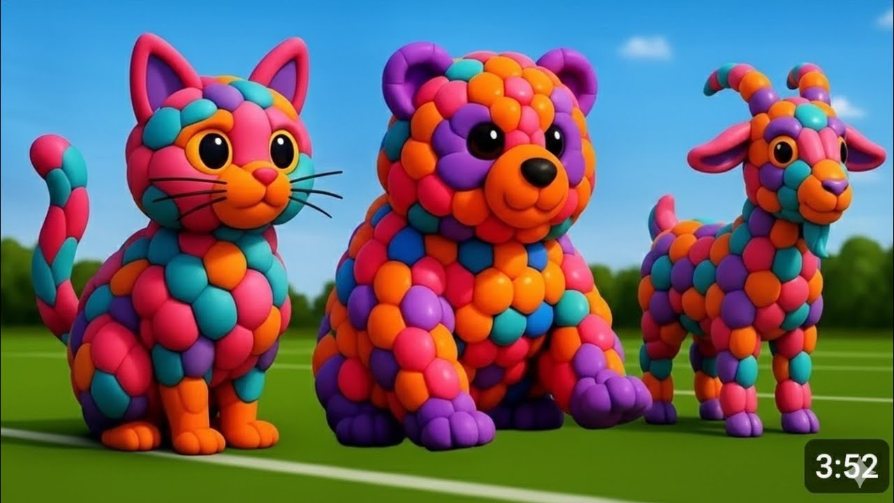 The mascot vibrato assistant panda placed on the football field is popular, co-produced and creative