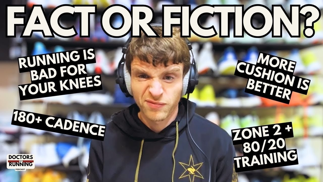 Is 180+ Cadence Ideal? Is Running Bad for Your Knees? Is More Cushion BETTER!? | Fact or Fiction