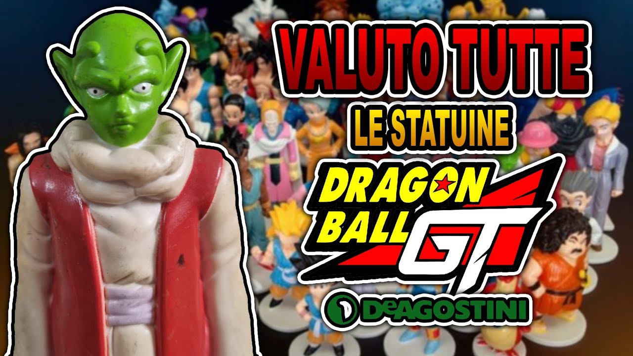 🐲 Classifico le statuette di Dragon Ball GT con mio figlio