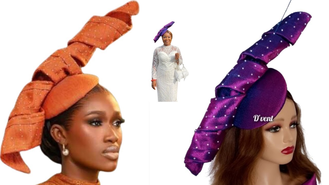 HOW TO MAKE THIS MOSES BLISS WEDDING GUEST  (WARRI PIKIN) FASCINATOR