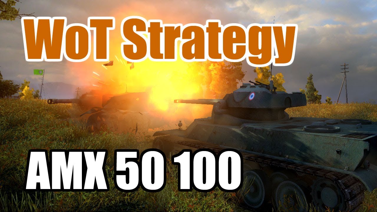 World of Tanks: Tank Guides - How to AMX 50 100 - Six rounds of Sexy