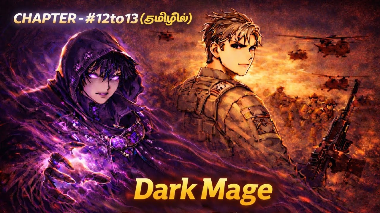 Dark mage return to the enlishment episode -12to13|manhwa in Tamil 