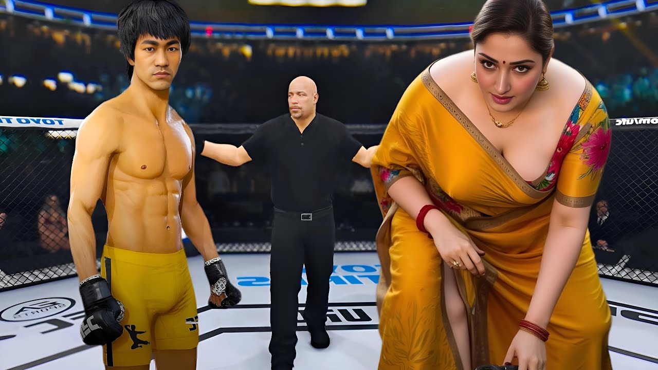 PS5 | Bruce Lee vs. Indian Super Nihara [EA Sport UFC 4]🥊