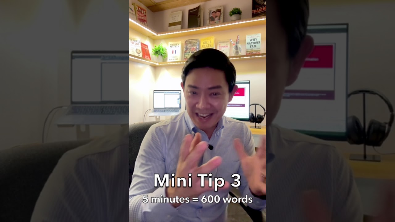 Tips for 5-minute pitches