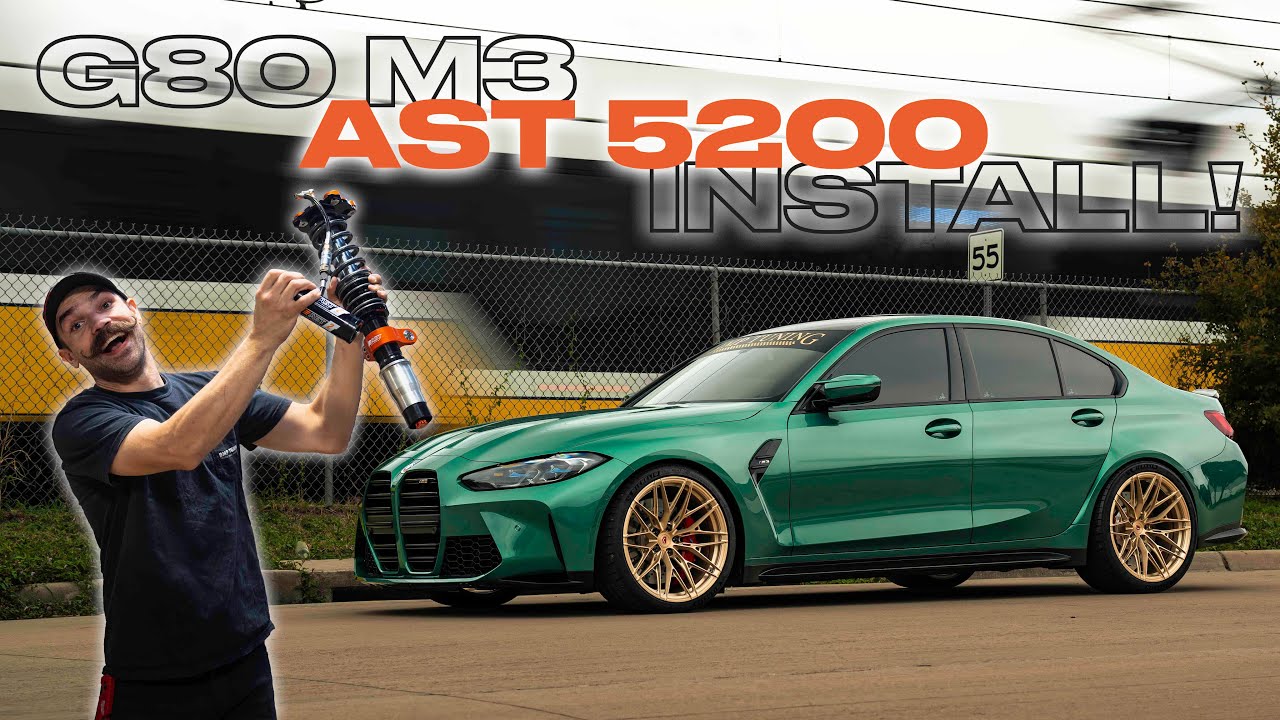 Установка подвески G80 BMW M3 AST 5200 // Тюнинг BMP