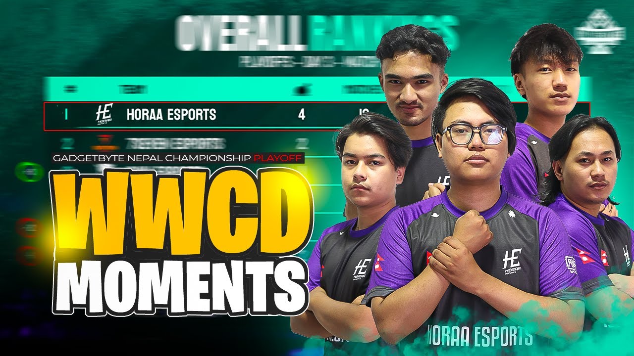 GadgetByte Nepal Championship Playoff Stage Champions | WWCD Moments