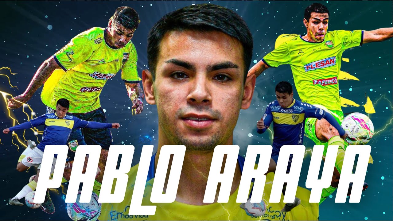 Pablo Araya .:. Extremo .:. Jugador Profesional .:. Compacto 2024