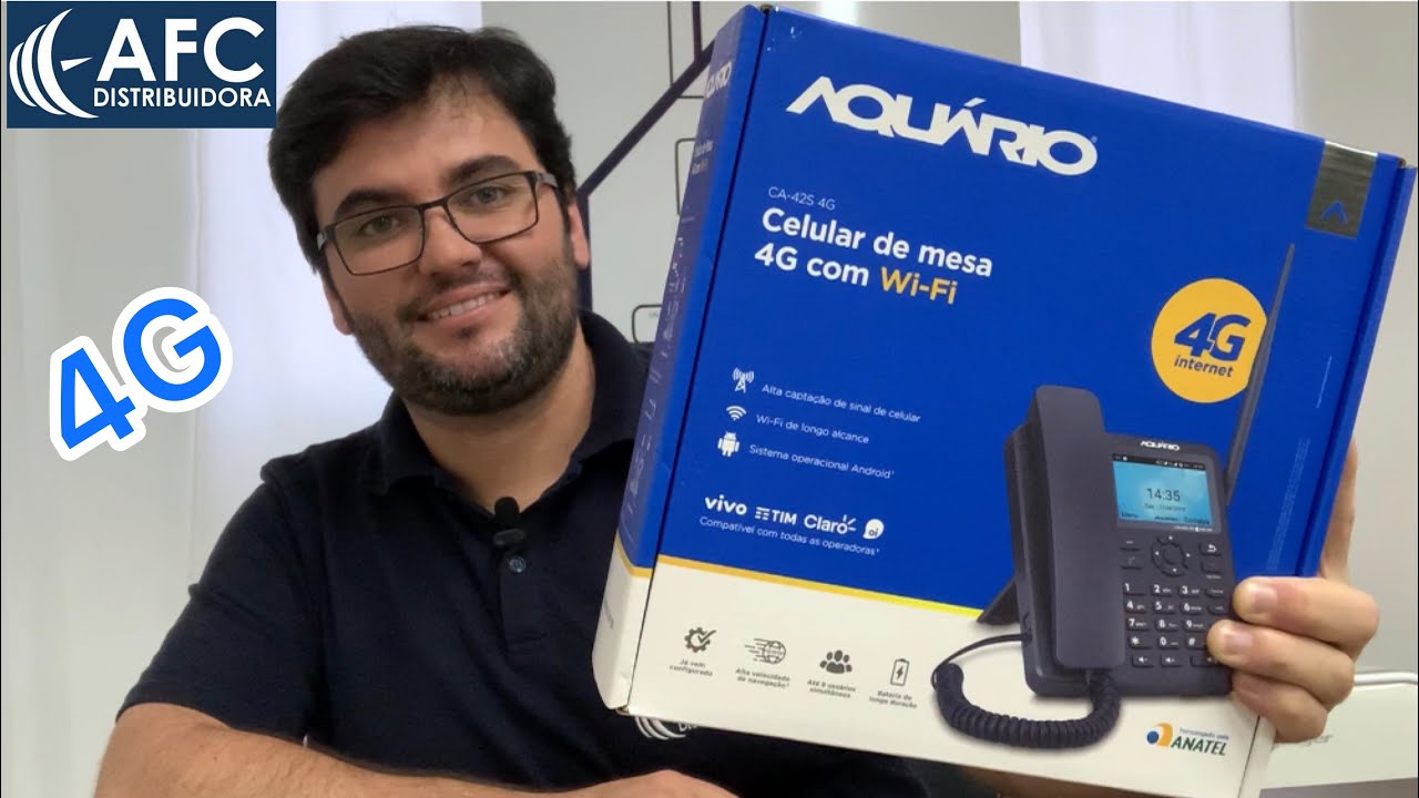 Telefone Celular Rural 4G com Wi-Fi Aquário 2 chip ( o mais completo )