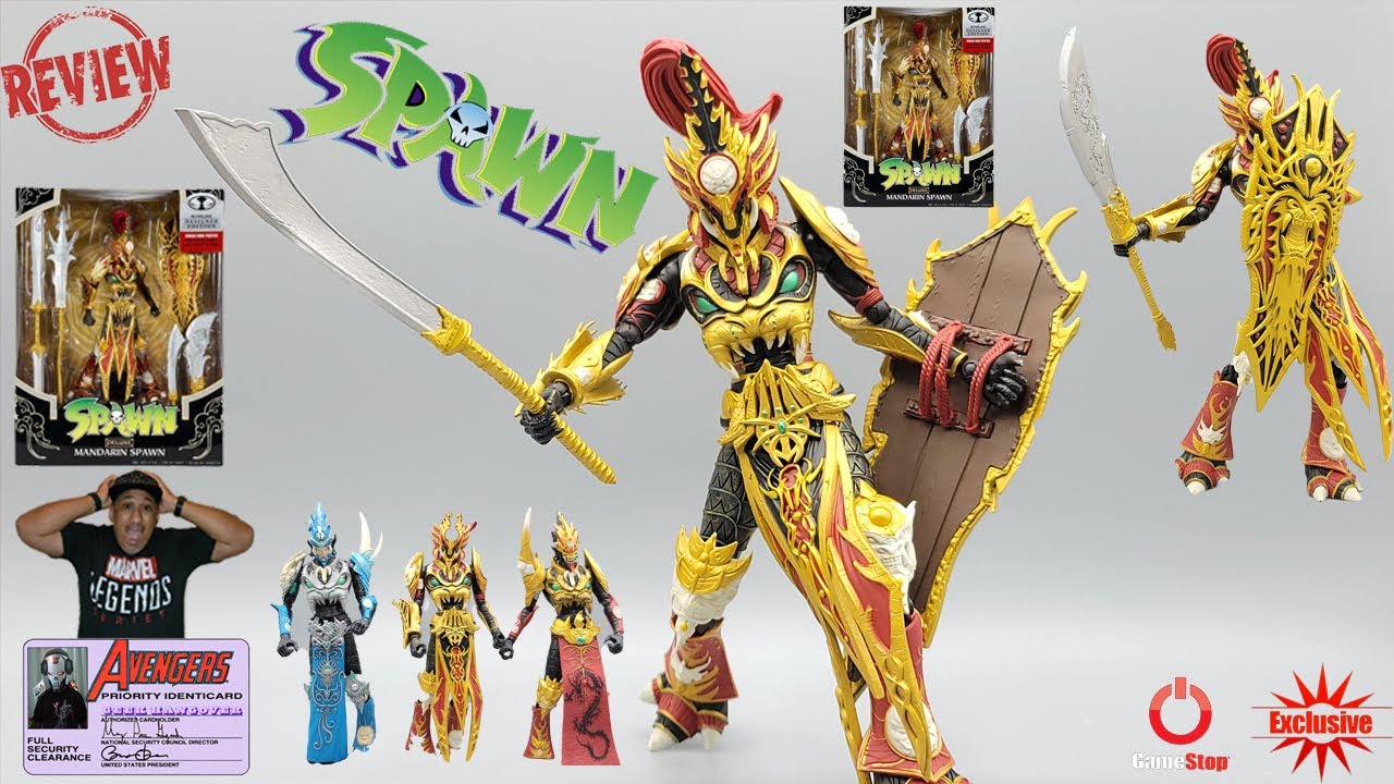 Madarin Spawn Deluxe Action Figure Unboxing & Review