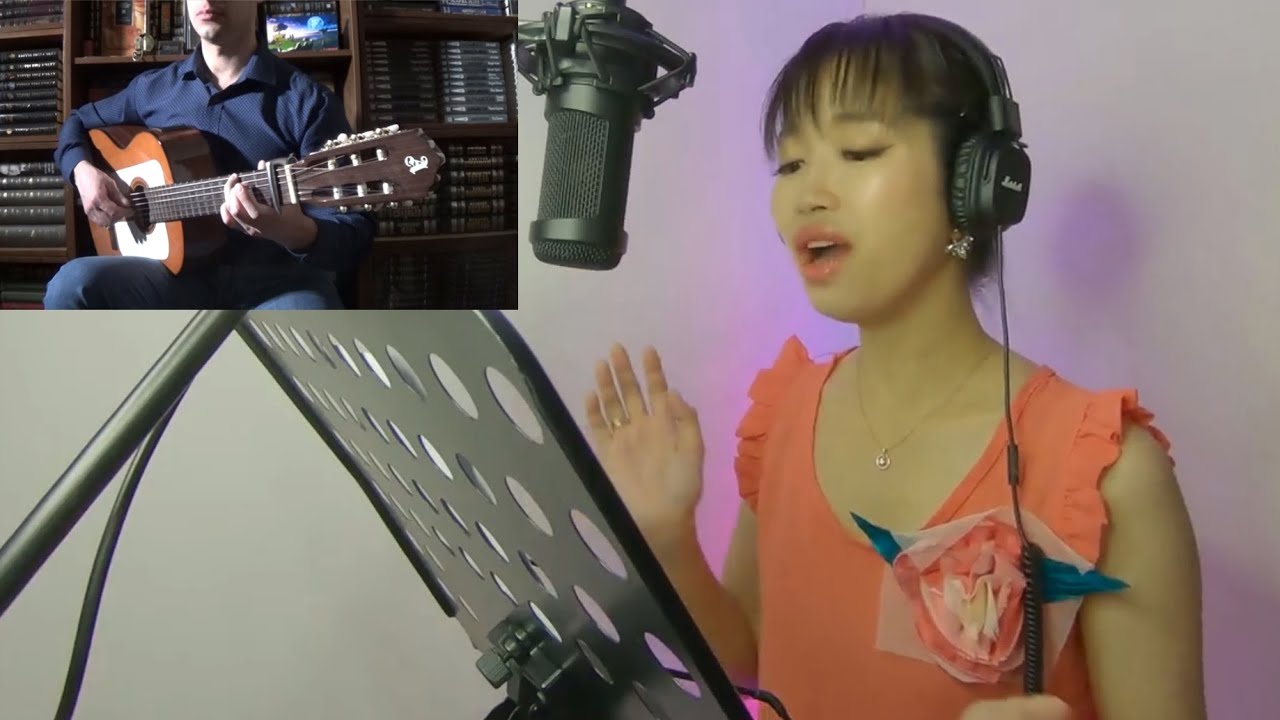 Lunar: Silver Star Harmony - Wings (classical guitar cover feat. Melody Gabia)
