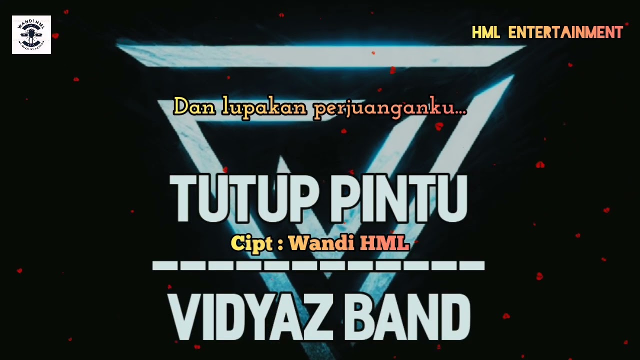 Vidyaz-Tutup Pintu ( Official Lyric Video ) Lagu Pop Alternative Indonesia Terbaru 2025.