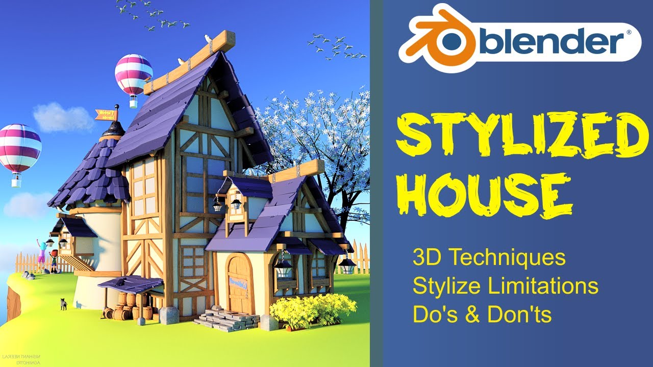 Stylized house Techniques, Tips, DOs & Don'ts