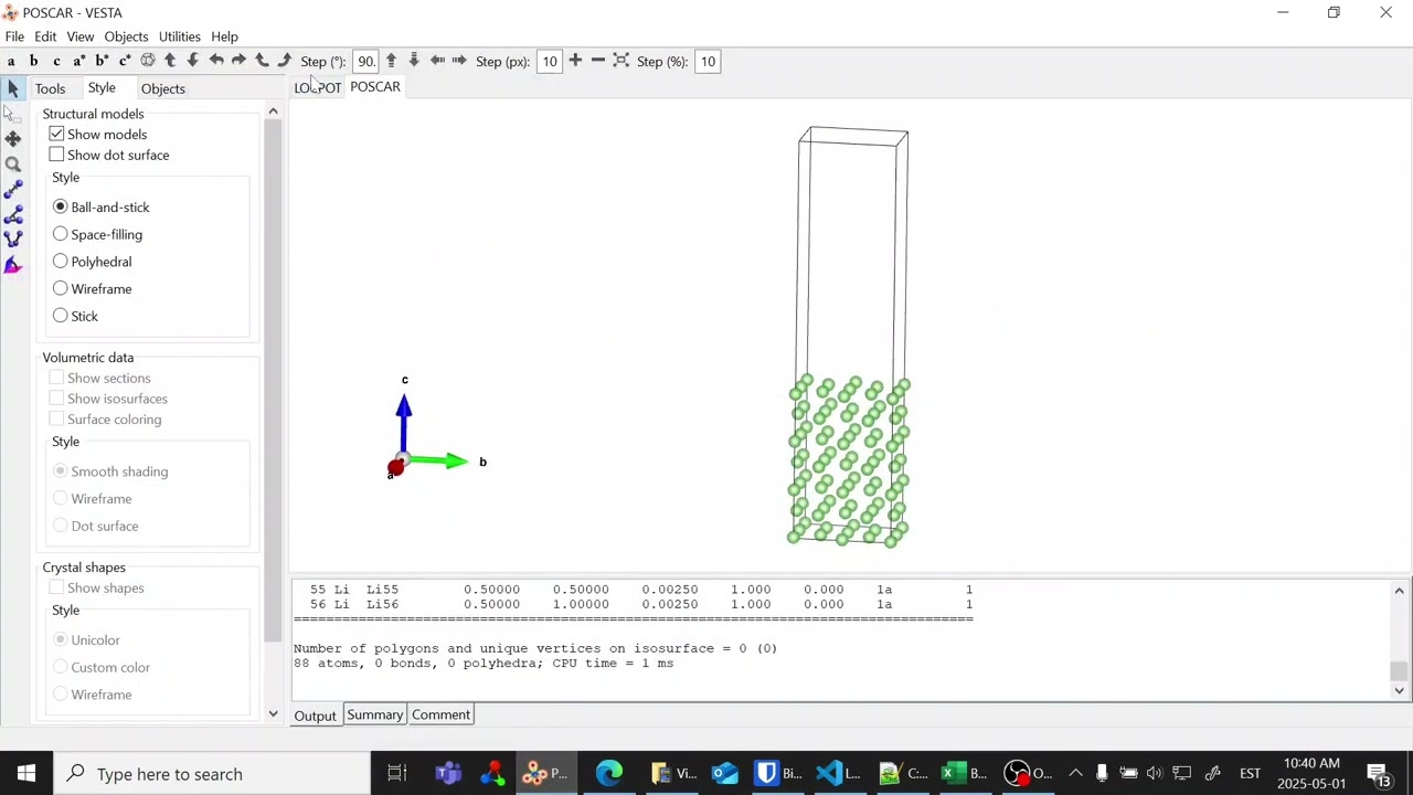 03- Calculate the work function of a material by DFT