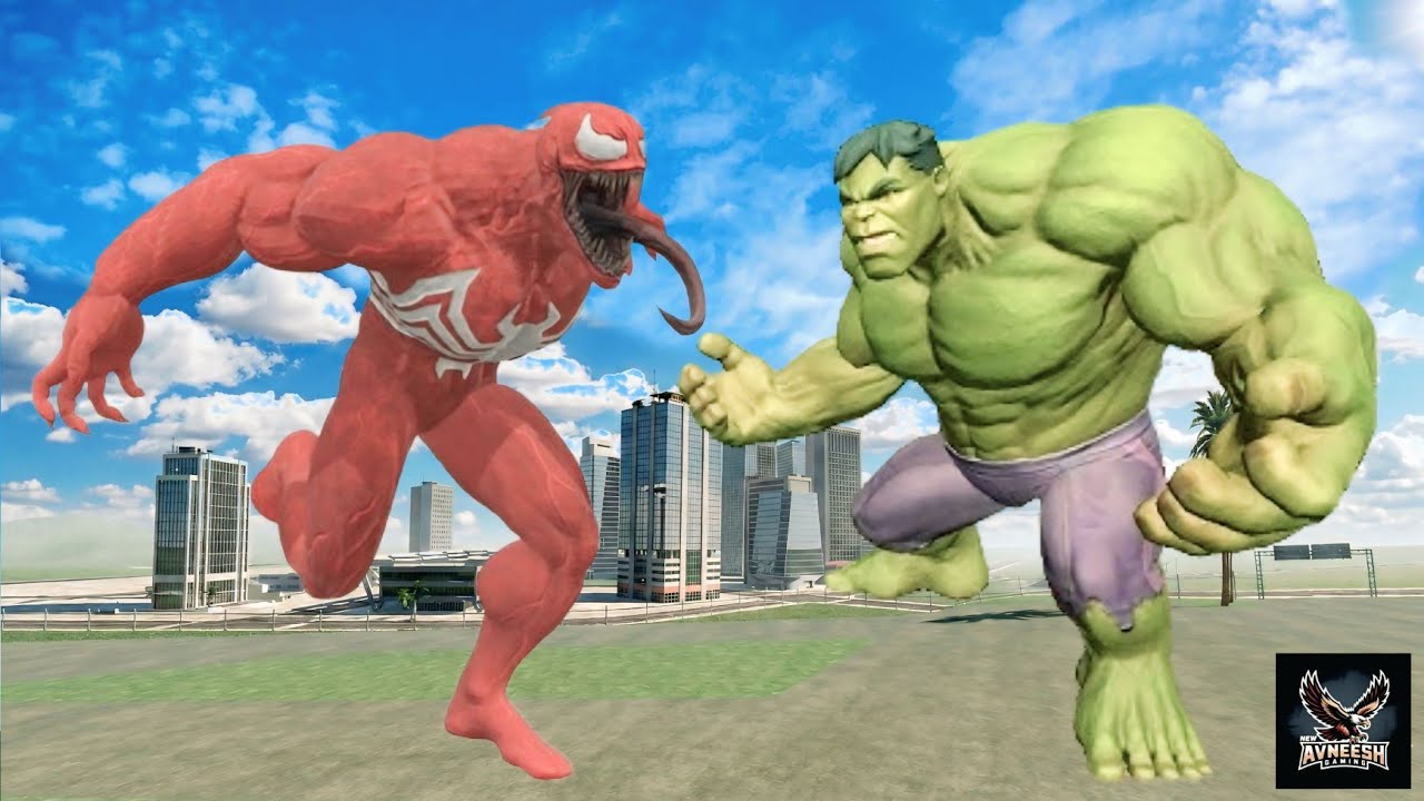 Franklin Ke Shinchan ko Maar Diya Red Venom Halk @HarshTatsuya 