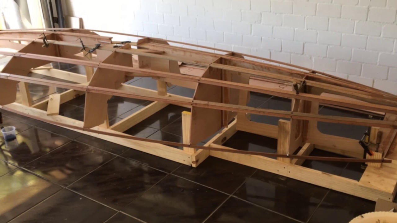 SV14 Yacht Build - Ep4 - Stringers and Bow