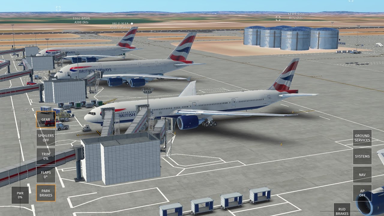 Infinite Flight- New York JFK (KJFK) to London Heathrow (EGLL) British Airways 777-300ER