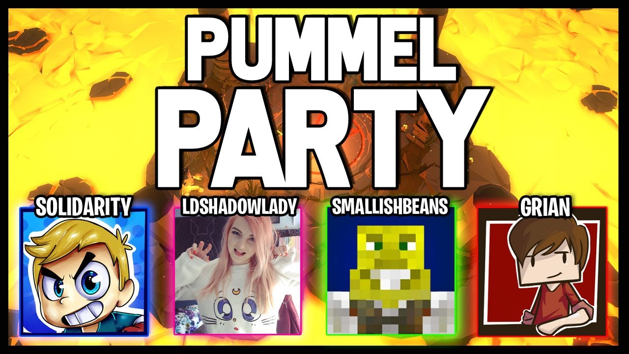 I Played PUMMEL PARTY And This Happened.. | Ft. Grian, LDShadowLady & SmallishBeans