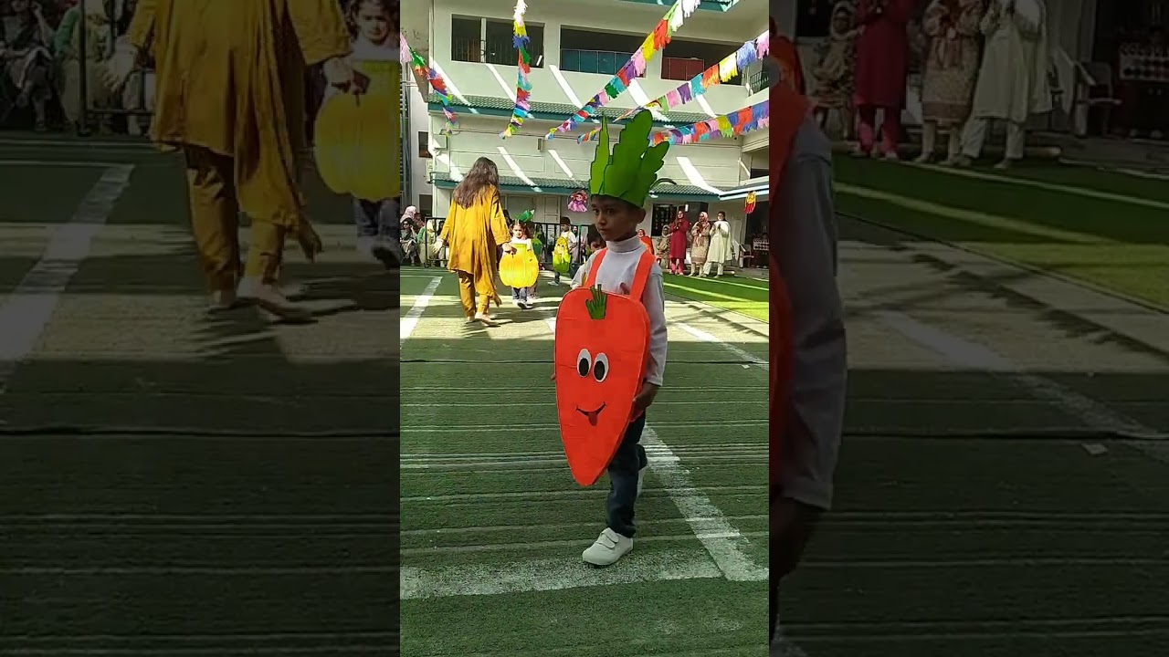 Fruit's and vegetables | Character Costumes I Action Learning Activity Class Nursery I Annual Parade