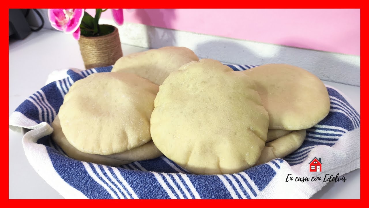 🥙Pan de Pita o Kebab en Panificadora Moulinex