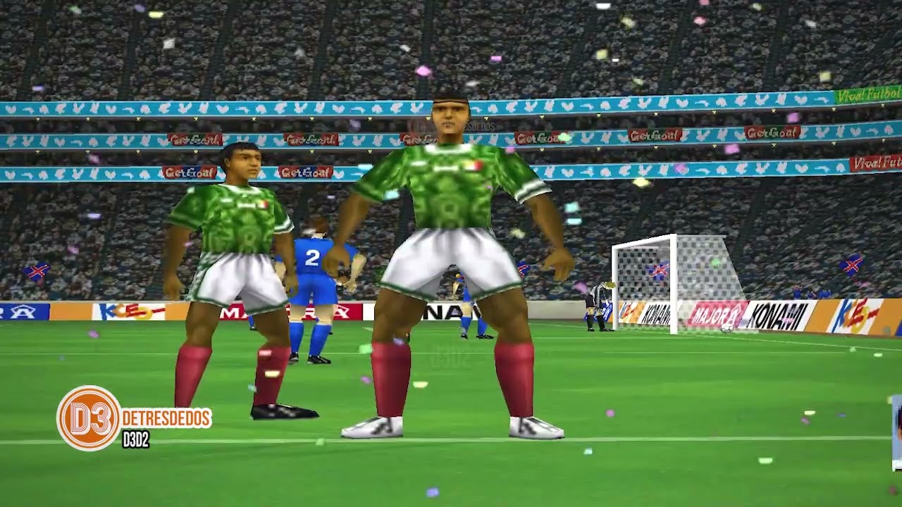 MEXICO vs ISLANDIA #N64 #mexico #mex #gameplay #islandia #iceland #island #friendly #amistoso #d3d2