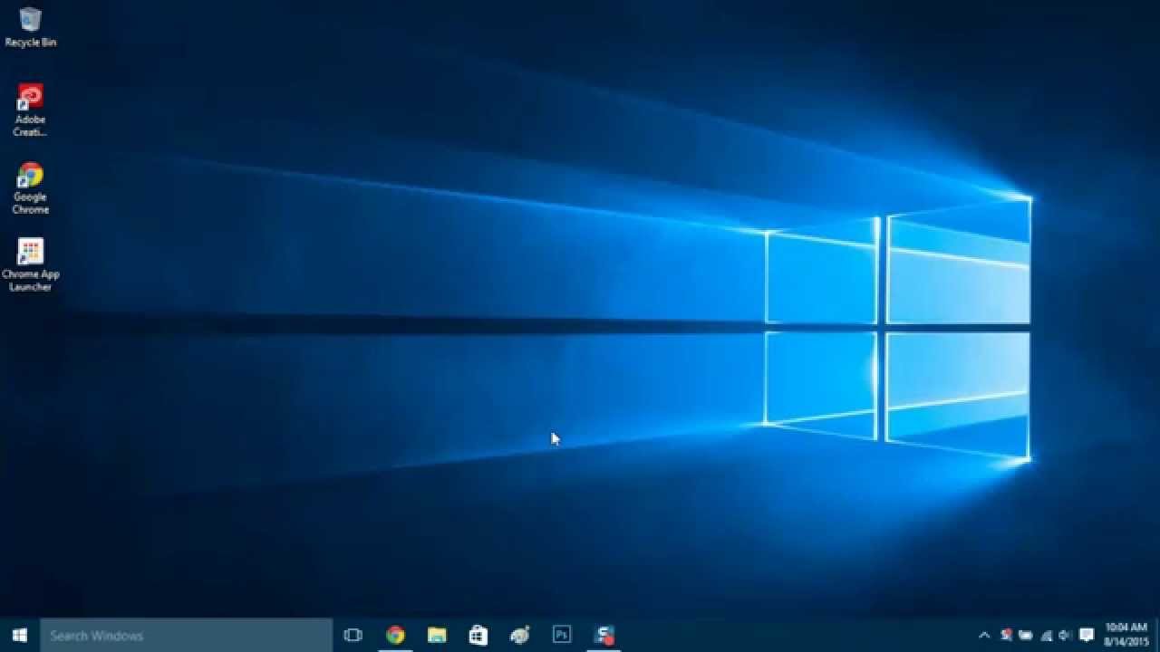 Get Rid of Windows 10 Search Bar