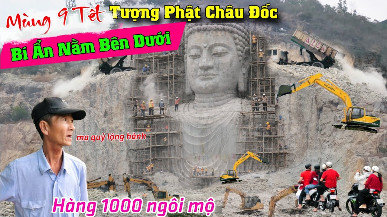 Bí ẩn nằm dưới tượng phật núi sam châu đốc hàng 1000 ngôi mộ ma quỷ lộng hành giờ ai cũng mê