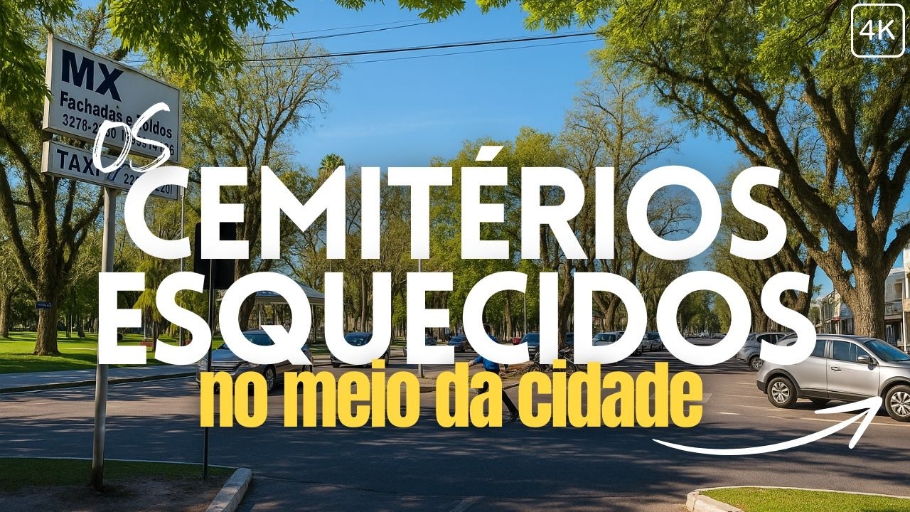 TOUR POR PELOTAS: até onde ia a Pelotas antiga - tinha um teatro e dois cemitérios aqui!