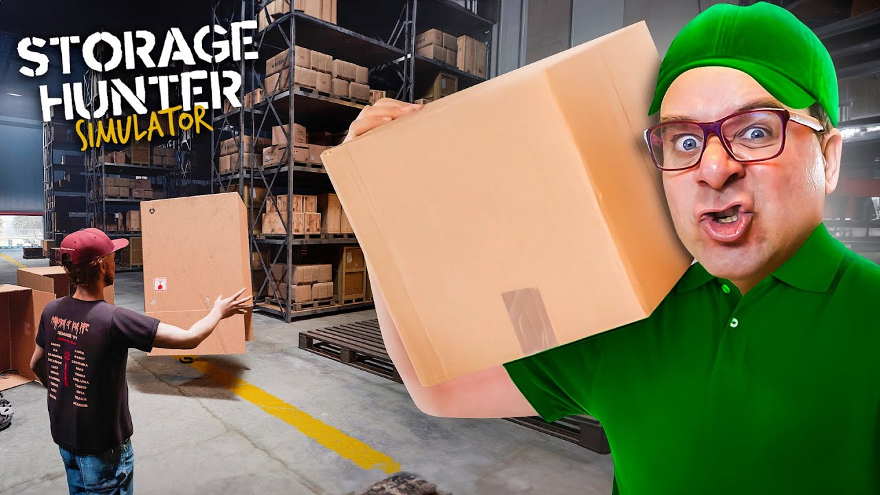 STORAGE HUNTER SIMULATOR - SOU CAÇADOR DE ARMAZENS ABANDONADOS