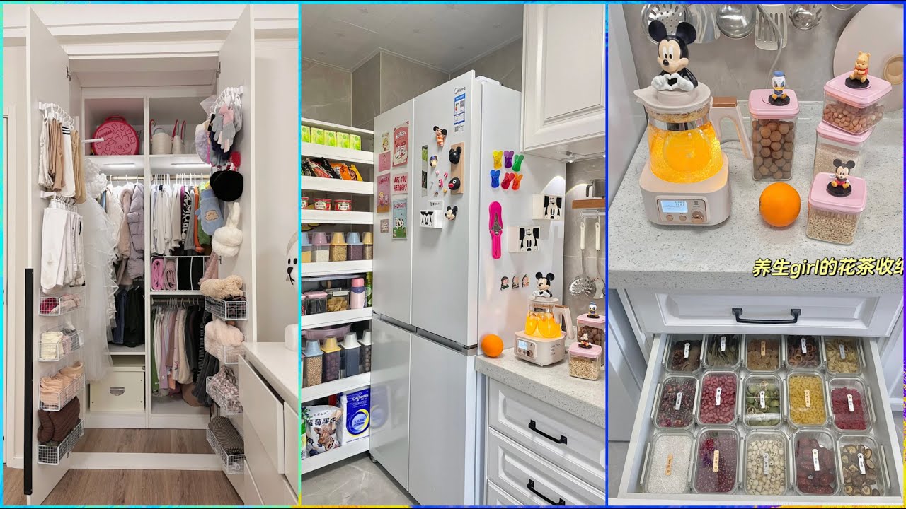 Closet And Kitchen Organization With Chinsun 🎀 | Restocking & Organizing | ASMR ✨