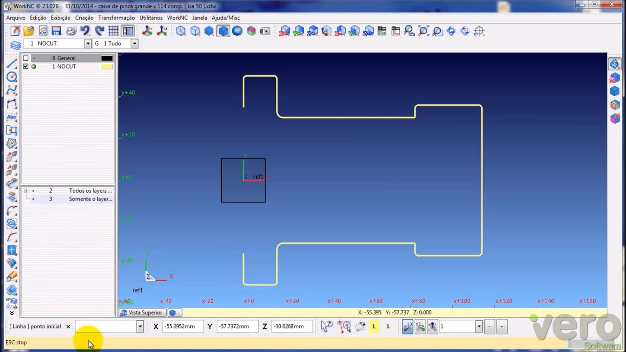Como fazer importação de perfis de porta-ferramentas com o WorkNC?