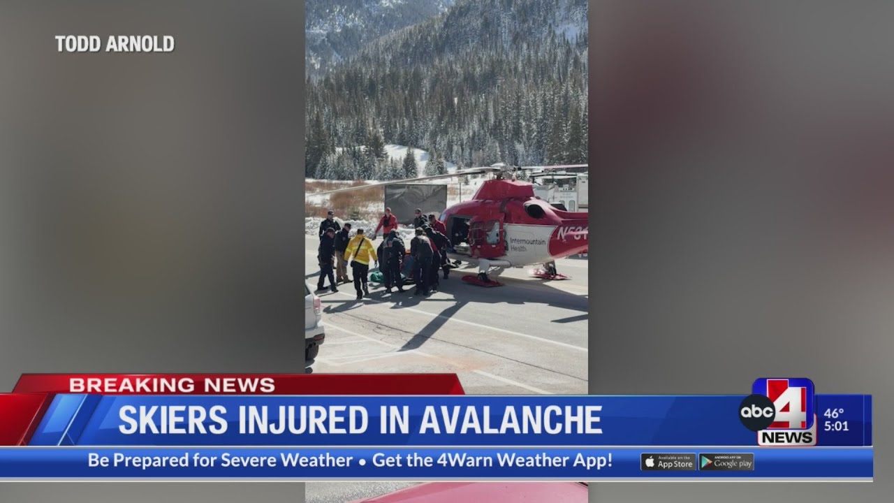 Avalanche in Big Cottonwood Canyon leaves 2 seriously injured