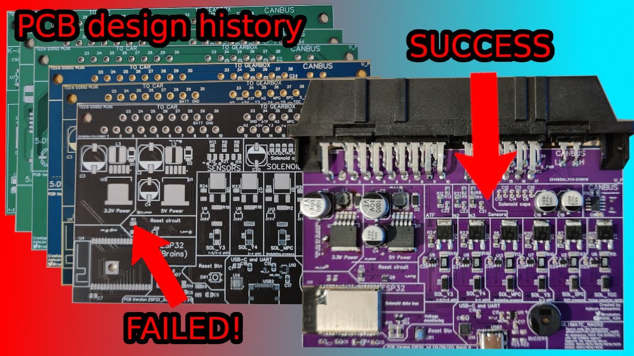 Ultimate NAG52 review part 1, a technical analysis of the PCB design