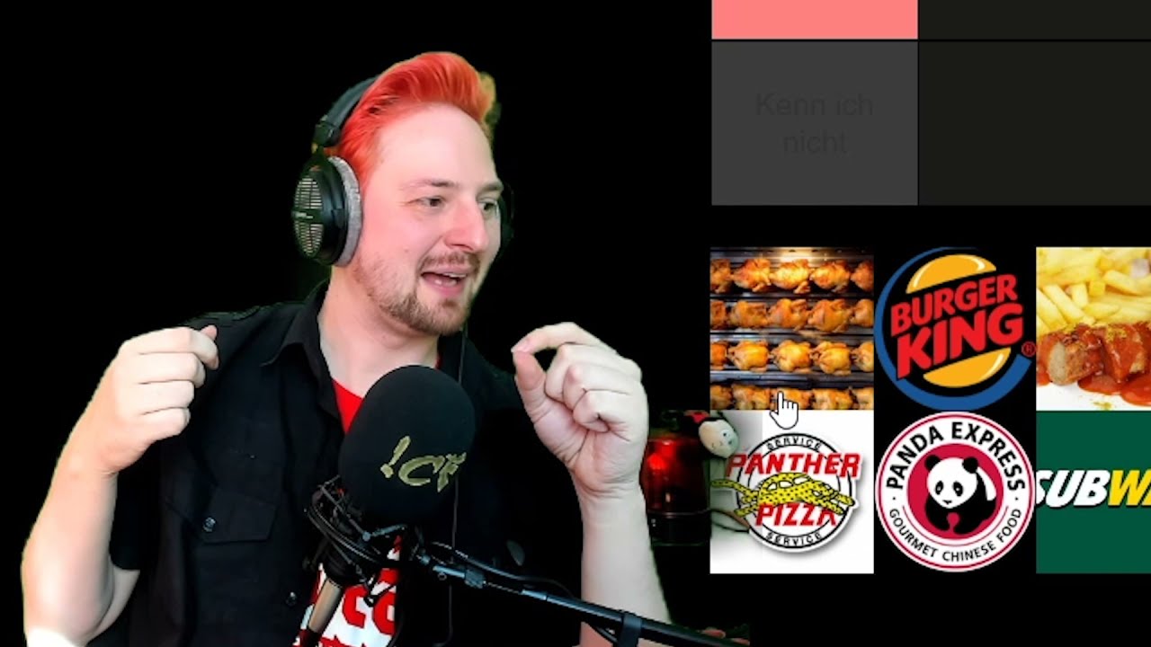 🍿🍕 FASTFOOD 🍟🍔 TIERLIST - Highlight aus dem Stream #211 vom 16.05.2021