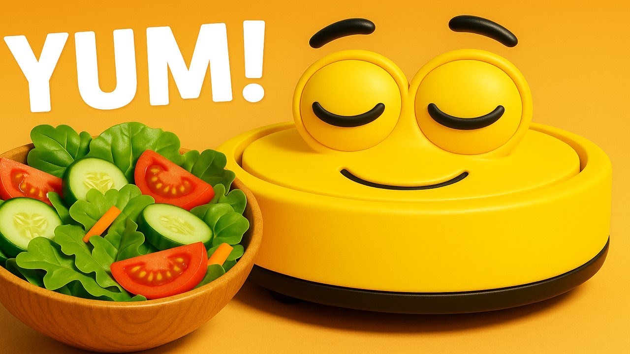 Roomba for Kids – Bubbah Makes a Salad A Fun Story for Toddlers