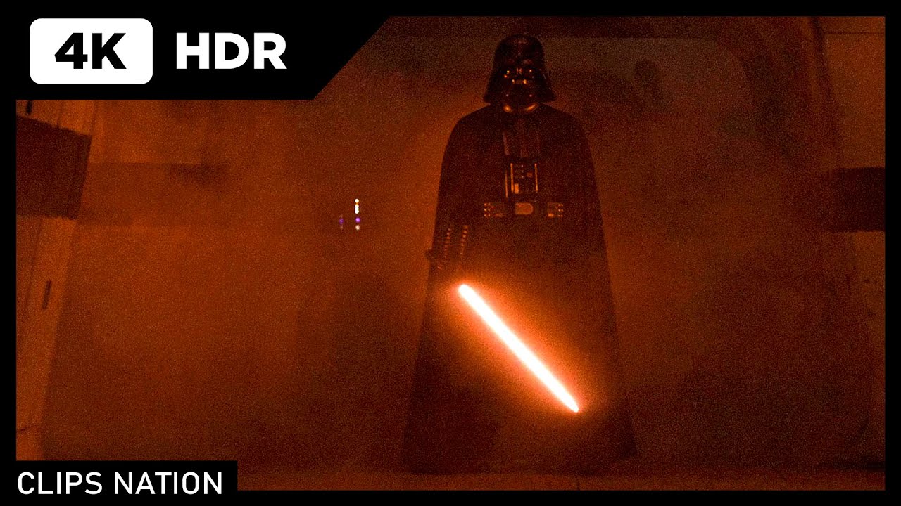 Darth Vader Hallway Scene | Star Wars: Rogue One | 4K HDR