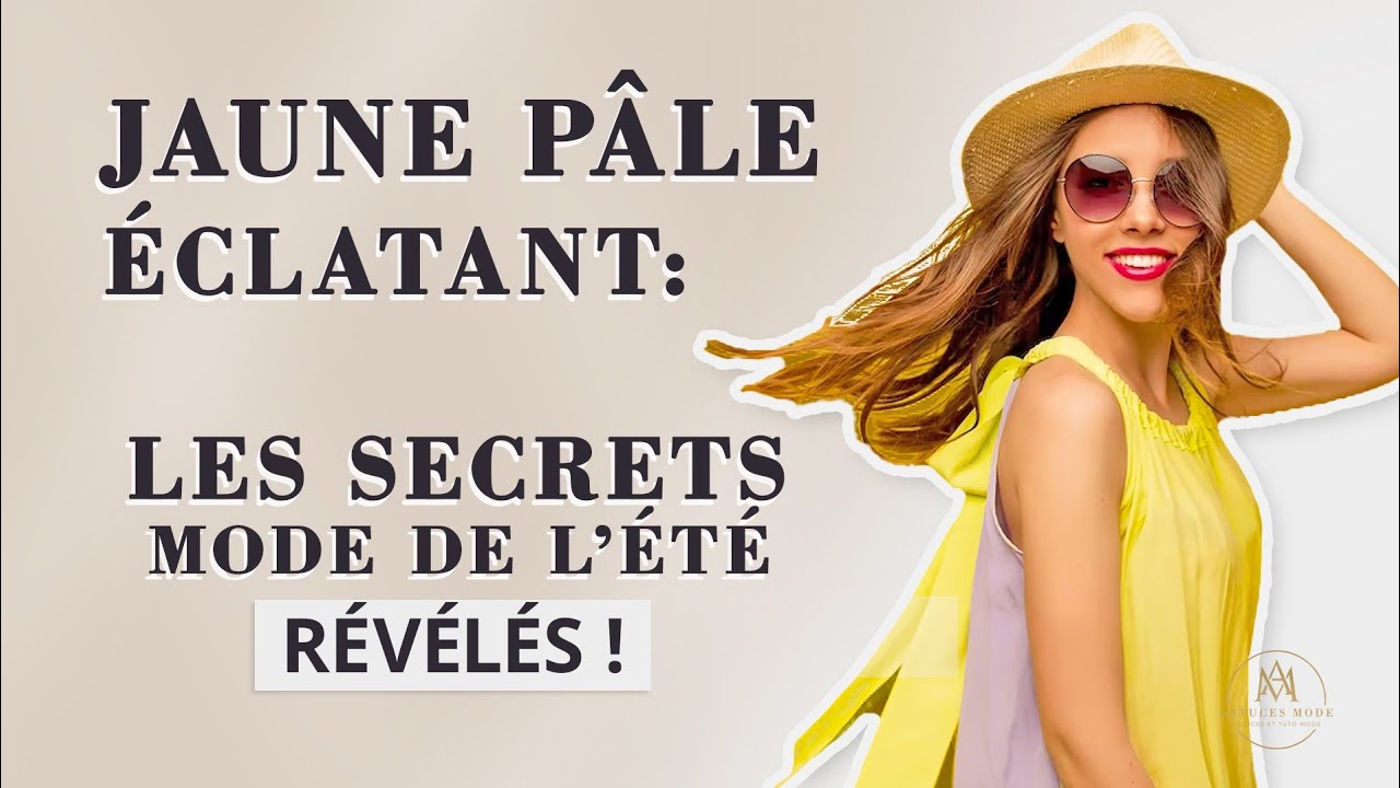 Découvrez Le Pouvoir Secret du Jaune Pâle 🤔 : Vous Serez Choqué!!