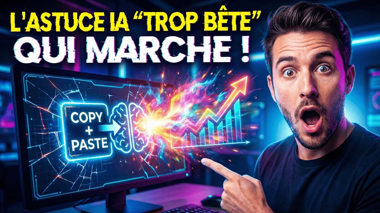 Cette astuce IA est tellement simple que personne ne l&rsquo;utilise (et pourtant elle change tout)