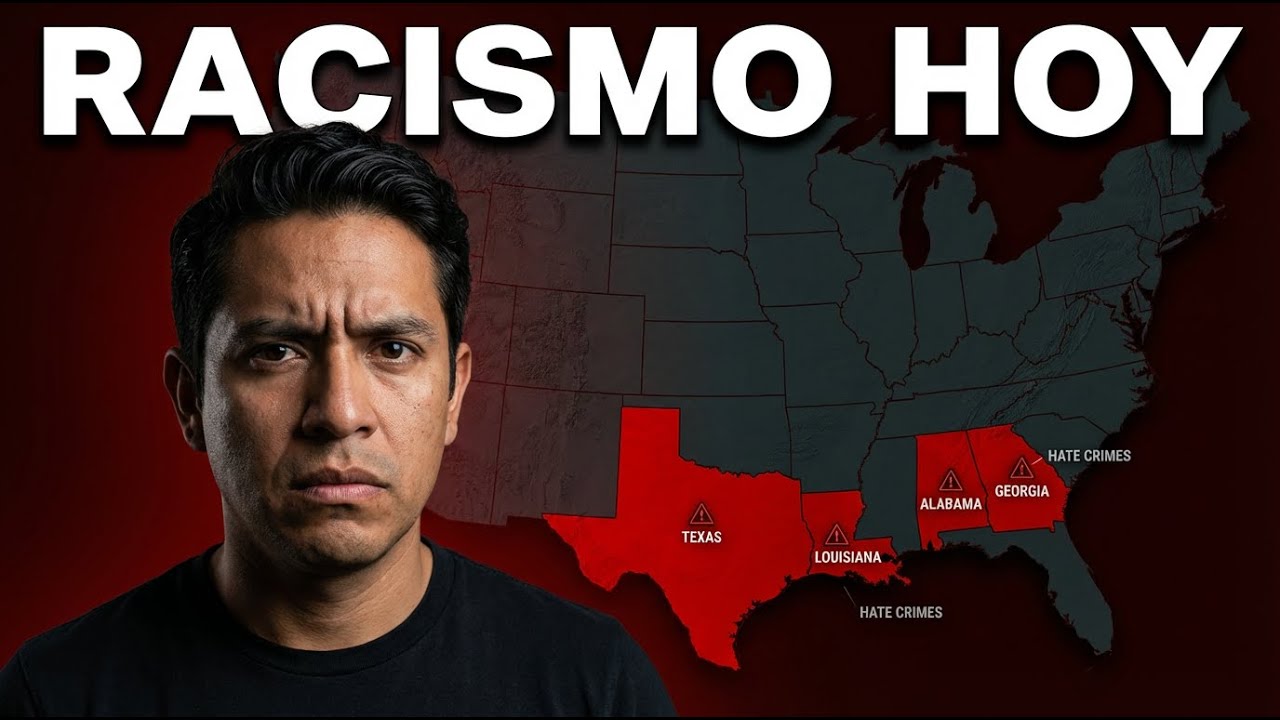 Los 10 estados de ESTADOS UNIDOS donde el RACISMO sigue siendo un PROBLEMA GRAVE