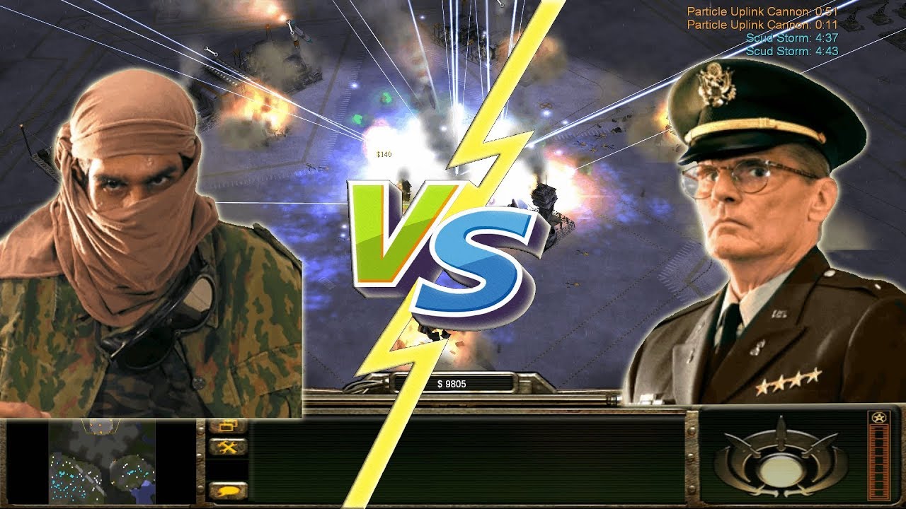 Generals Zero Hour - Challenge - Dr. Thrax vs General Townes - Hard Difficulty