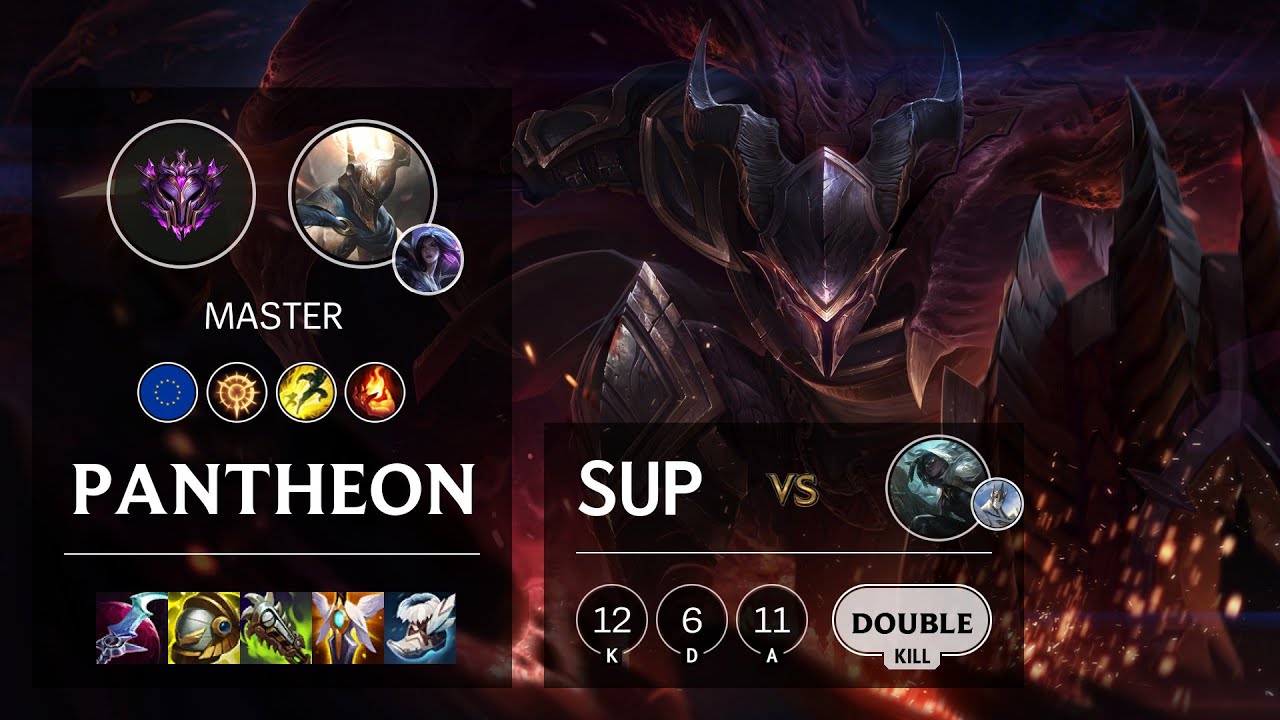 Pantheon Support vs Senna - EUW Master Patch 11.5