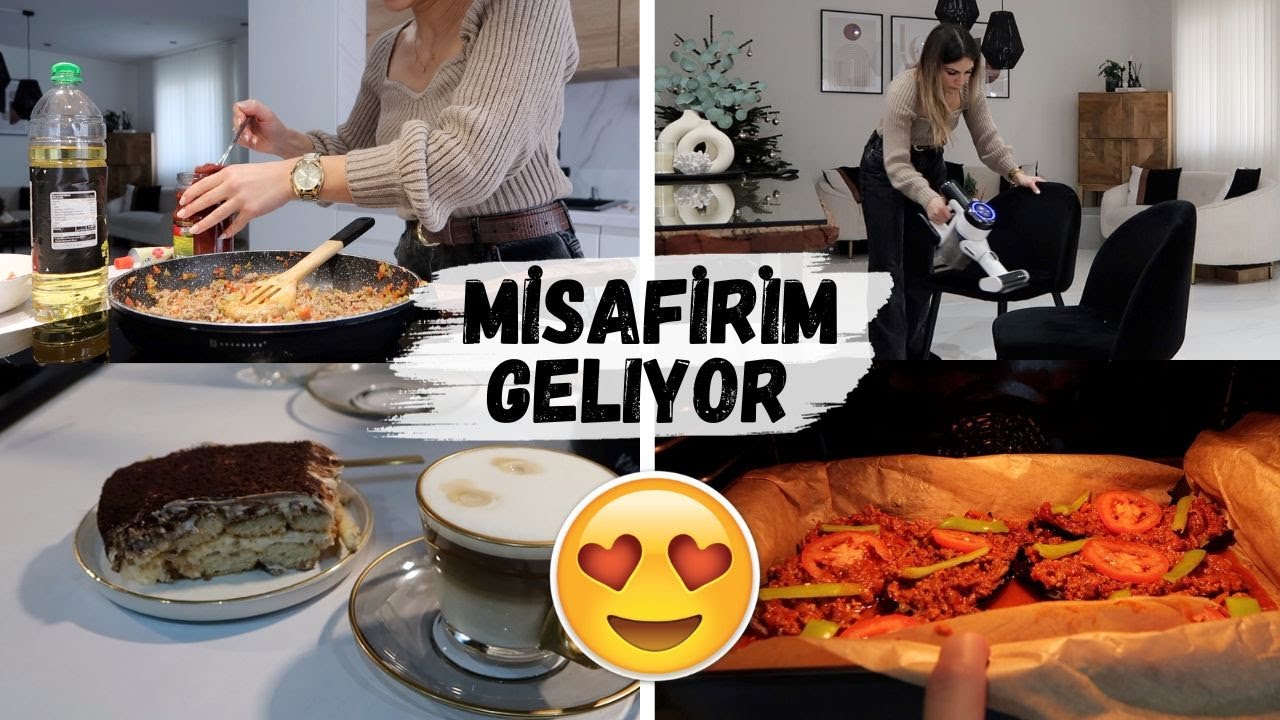 BAŞTAN SONA MİSAFİR HAZIRLIĞI- ALIŞVERİŞ, YEMEK MENÜ'M VE ENFES TARİFLER😍❤️ | ALMANCILAR⎢ALMANCILAR