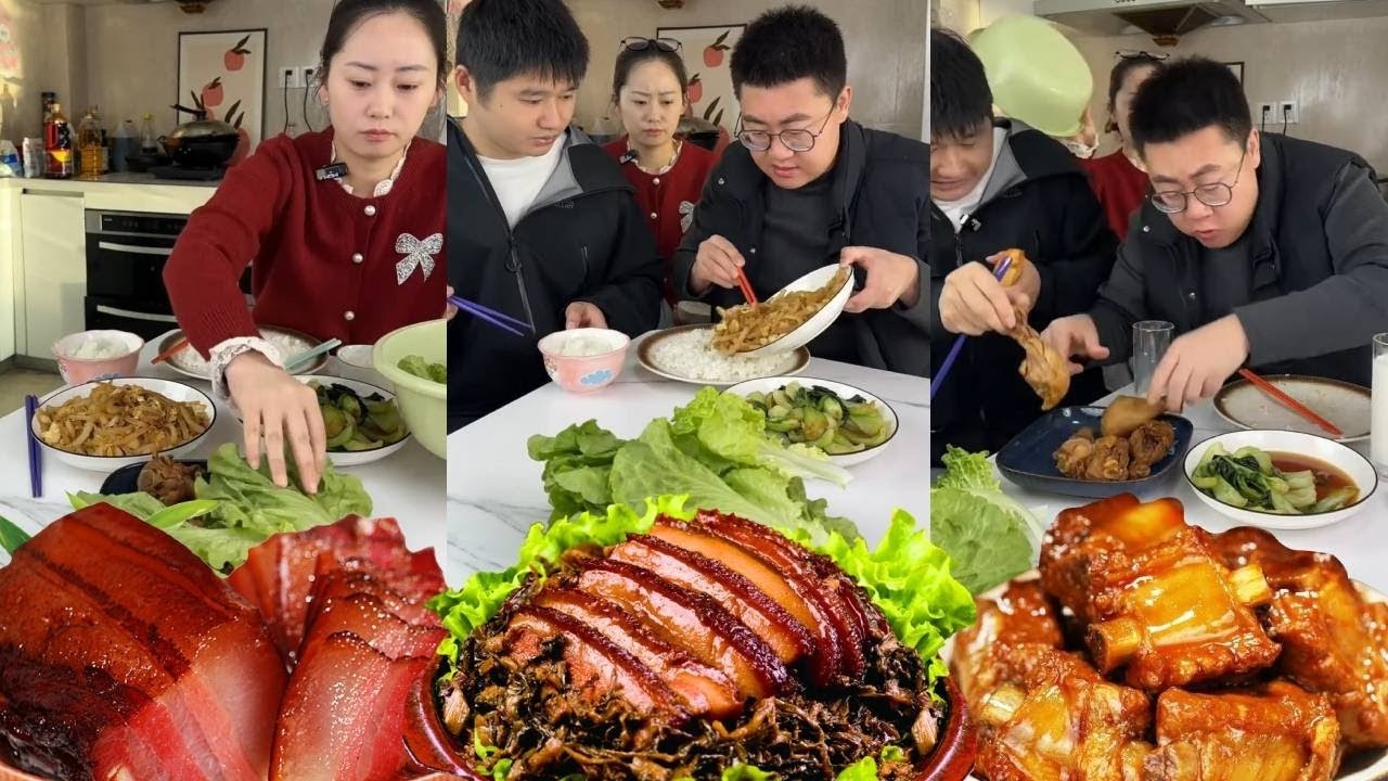 My selfish older brother ate alone again, luckily Mom had expected it.