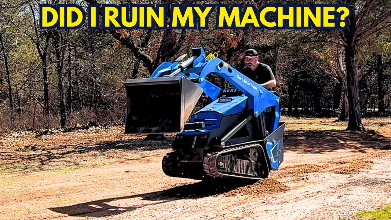 I Abused My Chinese Mini Skid Steer - What Happened to my V1000?