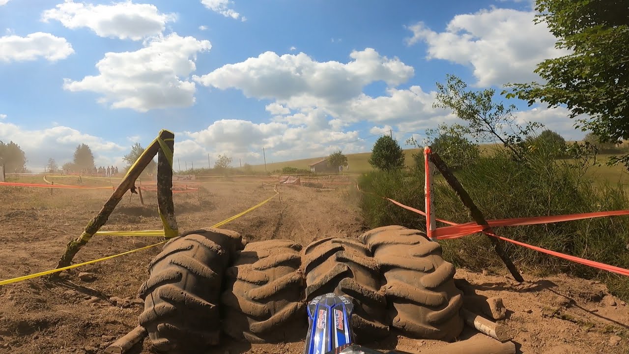 COURSE ENDURO SPRINT A VAGNEY 2022 . Je claque les meilleurs temps et je gagne la course.