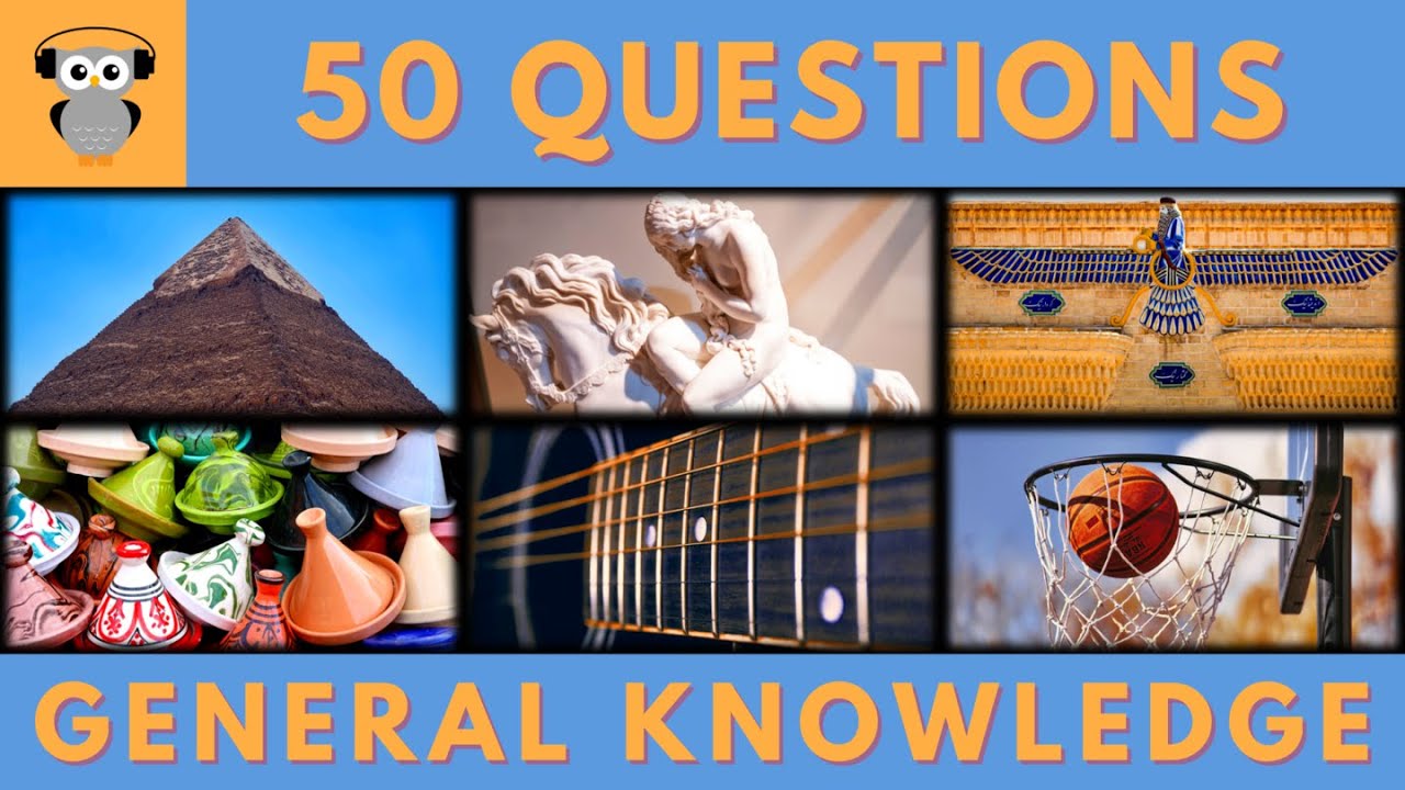 General Knowledge Quiz Trivia #211 | Pyramid, Lady Godiva, Tajine, Guitar Note, Basketball Points