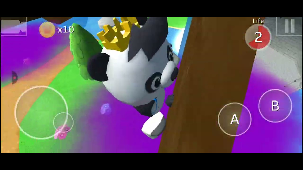 Probando el juego panda Hero aventure