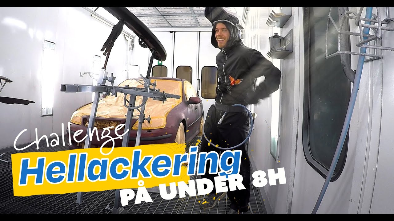 Kommer vi hinna lacka bilen på 8h?